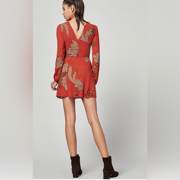 Reformation Blaire Dress Mandarin - Picture 2 of 6